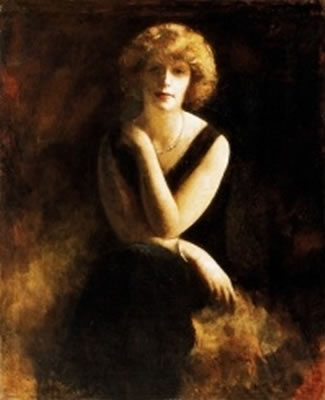 Lady with Pearls