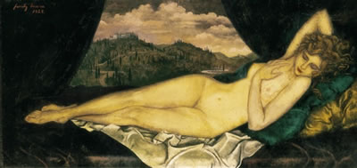 Nude in Tuscan Landscape (Sleeping Venus) by Masa Feszty - Auction record, sale price, and art valuation. Compare with similar artists and explore comparable artworks.
