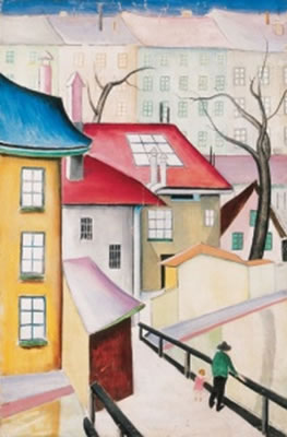 Sample artwork by Jeno Szantrucsek (1903 - 1965), known for painting - View similar artists and auction records