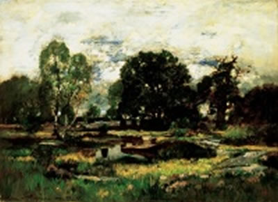 Barbizon Landscape (Mare a Daignan)