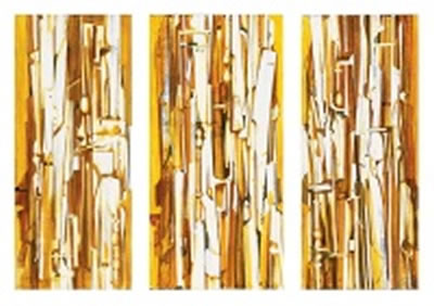 Tryptich (Hommage a Louise Nevelson)