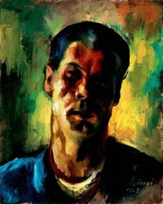 Portrait of Istvan Szonyi: Self-portrait