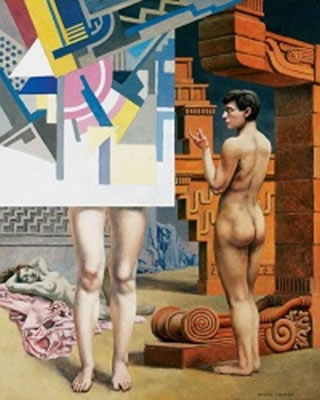 Composition with Nudes (Figuren in Architektur)