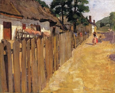 Sunlit Street with Children, 1902 by Adolphe Fenyes - Auction record, sale price, and art valuation. Compare with similar artists and explore comparable artworks.