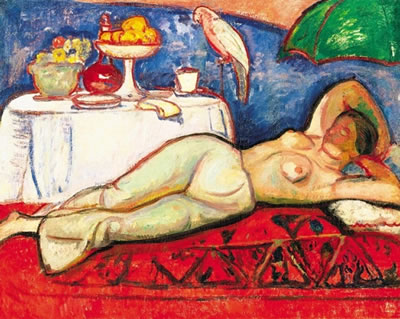 Sample artwork by Bela Ivanyi Grunwald (1867 - 1940), known for figure, genre, still life painting, nudes - View similar artists and auction records