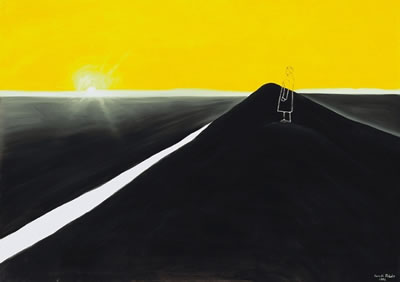 Sun, River, Man by Laszlo Feher - Auction record, sale price, and art valuation. Compare with similar artists and explore comparable artworks.
