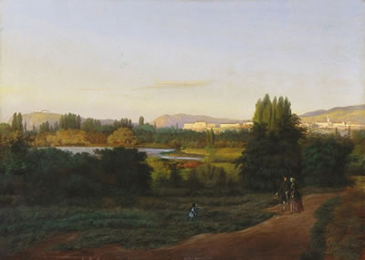 View of the Buda Castle and the Gellért Hill from Pest in 1846 by Sandor Brodzsky - Auction record, sale price, and art valuation. Compare with similar artists and explore comparable artworks.