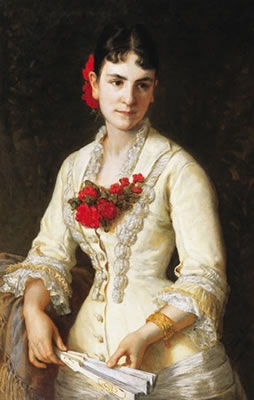Contemplating, 1881
