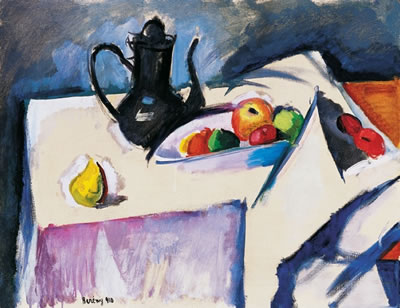 Still Life with Jug and Fruits