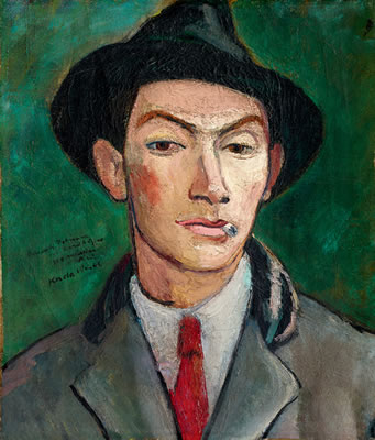 Portrait of Vincent Korda: Young Man (Self-Portrait)