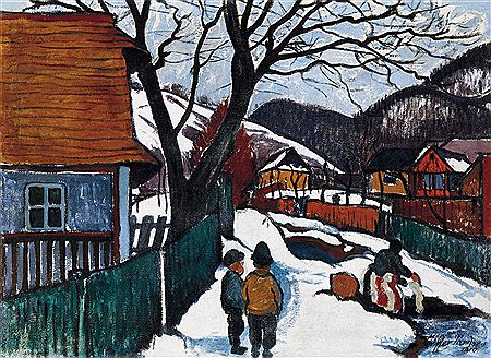 Winter in Nagybánya