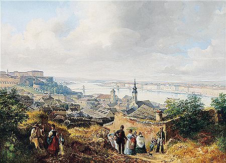 View of Pest-Buda from Gellért Hill