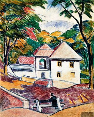 In the Garden ( On the Bench) by Istvan Cserepes - Auction record, sale price, and art valuation. Compare with similar artists and explore comparable artworks.