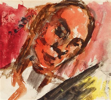 Portrait of Armand Schonberger: Self-portrait