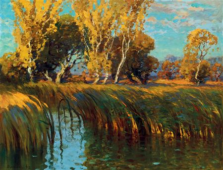 Sample artwork by Istvan Bosznay (1868 - 1944), known for paintings - View similar artists and auction records