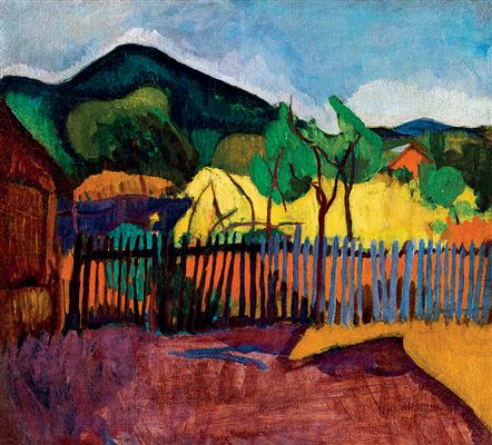 View to the Hill, c. 1909
