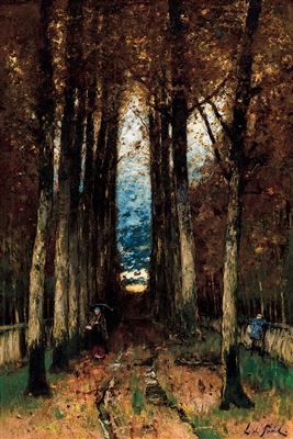 After Rain, Autumn Mood (Sun-Down), 1873