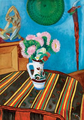 Still-Life, early 1930 by Gyula Czimra - Auction record, sale price, and art valuation. Compare with similar artists and explore comparable artworks.