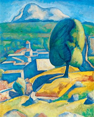 Provence, between 1926-1930 by Dezso Czigany - Auction record, sale price, and art valuation. Compare with similar artists and explore comparable artworks.