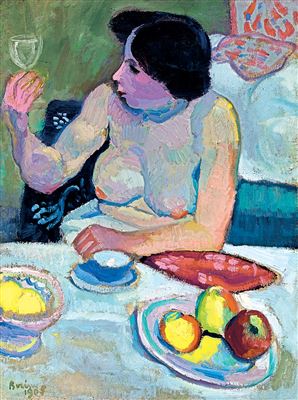 Woman with a Glass, 1905
