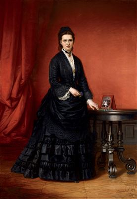 Countess Ilona Zichy, Mrs Nádasdy, 1877 by Miklos Nikolaus Barabas - Auction record, sale price, and art valuation. Compare with similar artists and explore comparable artworks.