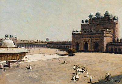 Indien. Fatehpur-Sikri, Grab des Scheichs Salim Chishti by Erich Kips - Auction record, sale price, and art valuation. Compare with similar artists and explore comparable artworks.