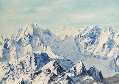 Hochgebirgslandschaft
