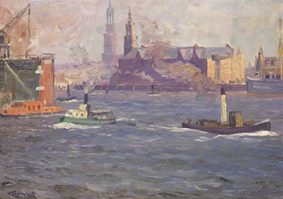 Sample artwork by Wilhelm Eberhardt (Born 1875), known for painting - View similar artists and auction records