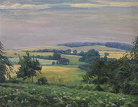 Norddeutsche Hügellandschaft. Um 1915 by Eduard Steinbach - Auction record, sale price, and art valuation. Compare with similar artists and explore comparable artworks.