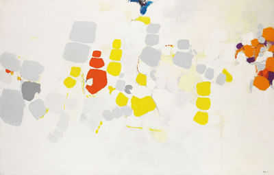 Gelb-orange-rot. 1965