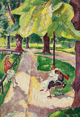 Im Park. 1935.