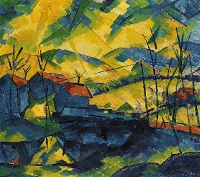 Landschaft. Um 1920.