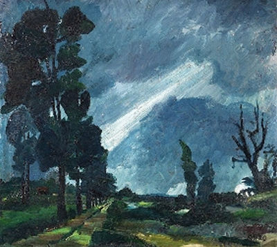 Sample artwork by Alexander Wolfgang (1894 - 1970), known for painting - View similar artists and auction records