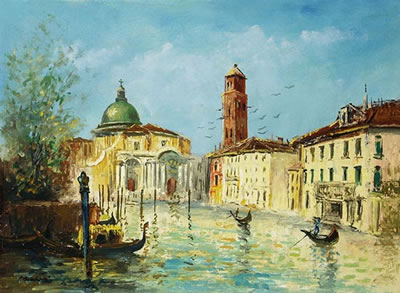 Kanal in Venedig