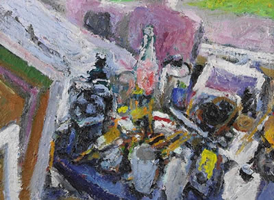 Atelierutensilien mit Flaschen by Alfred Wais - Auction record, sale price, and art valuation. Compare with similar artists and explore comparable artworks.