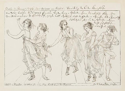 Sample artwork by Johann Gottfried Schadow (1764 - 1850), known for neo-classical portrait sculpture, royal court artist, monuments - View similar artists and auction records