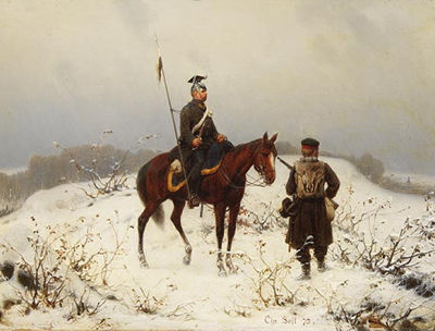 Soldaten im Deutsch-Französischen Krieg