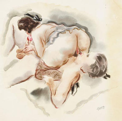 Erotische Szene by Friedrich Karl Gotsch - Auction record, sale price, and art valuation. Compare with similar artists and explore comparable artworks.