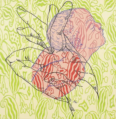 Sample artwork by Via Lewandowsky (Born 1963), known for installations, object art and painting - View similar artists and auction records