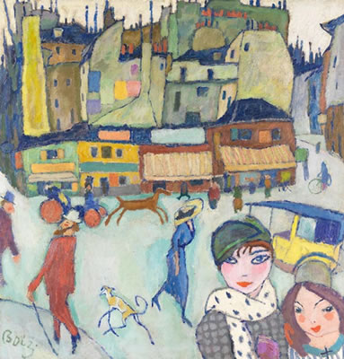 Montmartre by Hanns Bolz - Auction record, sale price, and art valuation. Compare with similar artists and explore comparable artworks.