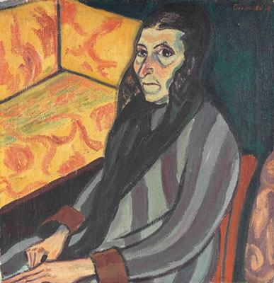 Zigeunerin (Frau auf Korsika)
