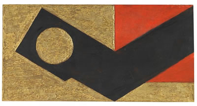 Schwarzer Winkel mit Goldkreis by Erich Buchholz - Auction record, sale price, and art valuation. Compare with similar artists and explore comparable artworks.