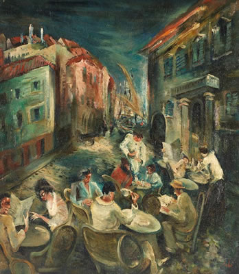 Sample artwork by Paul Kuhfuss (1883 - 1960), known for painting - View similar artists and auction records