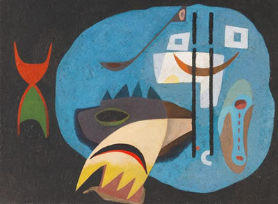 Bild 1950/46 by Gerhard Fietz - Auction record, sale price, and art valuation. Compare with similar artists and explore comparable artworks.