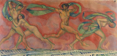 Tanzfries by Ludwig von Hofmann - Auction record, sale price, and art valuation. Compare with similar artists and explore comparable artworks.