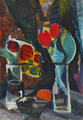 Blumenstillleben by Ida Kerkovius - Auction record, sale price, and art valuation. Compare with similar artists and explore comparable artworks.