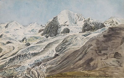 Die Königswand am Ortlerspitz gegen Nordost