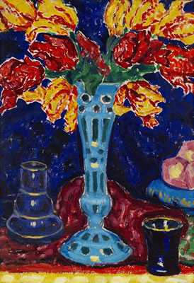 Blumenvase by Hans Michaelson - Auction record, sale price, and art valuation. Compare with similar artists and explore comparable artworks.