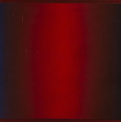 Chromatisches Relief Rot-Schwarz-Blau