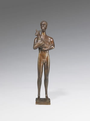 Sample artwork by Fritz Fleer (1921 - 1997), known for sculpture - View similar artists and auction records